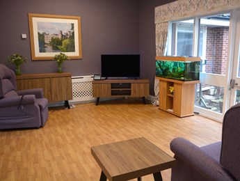 One of our household lounges at Newlands care home in Kenilworth