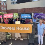 Drovers House celebrating WCS's Investors in People Platinum award