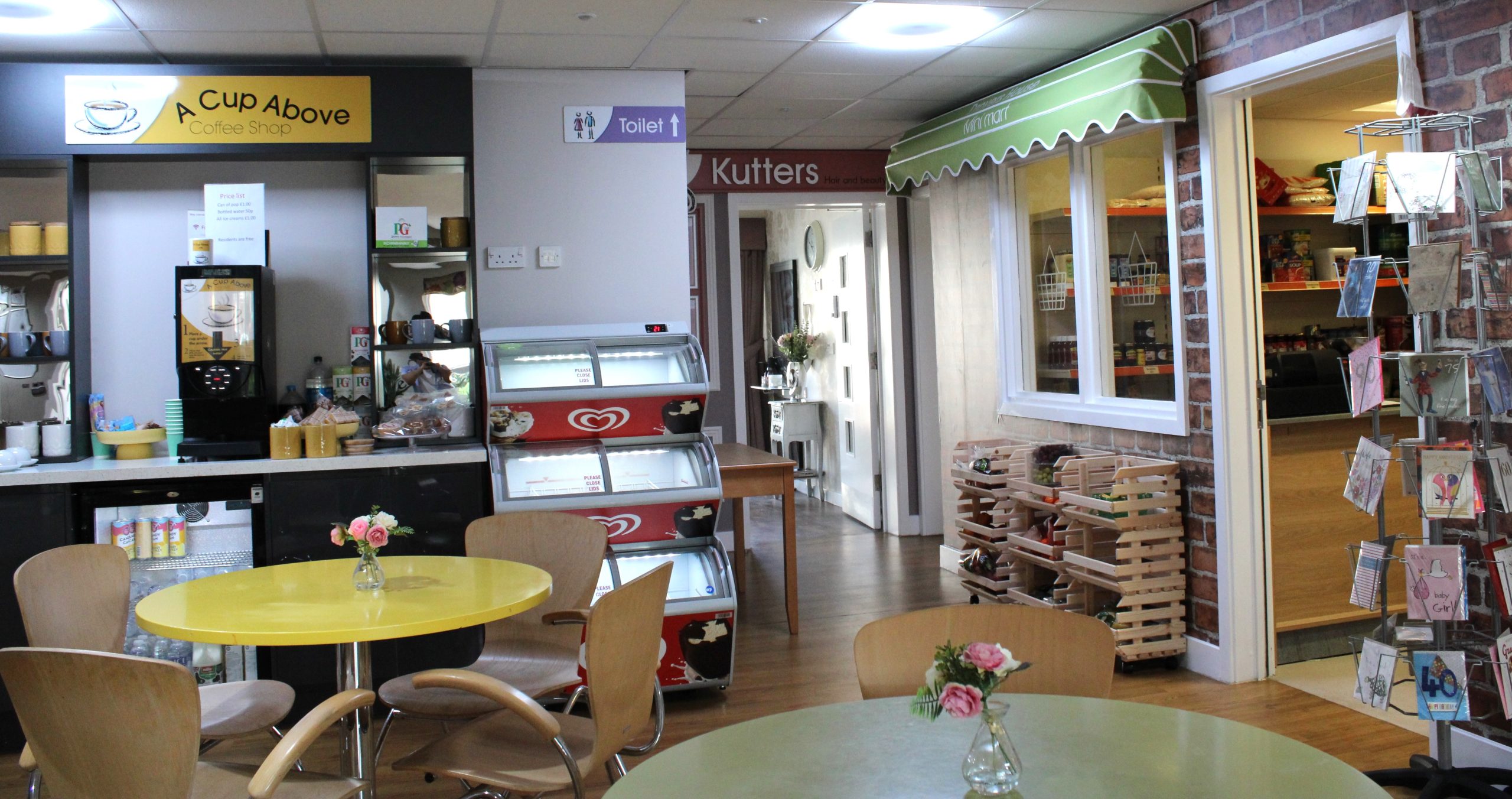 Drovers House café, hair salon and shop