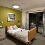 One of the bedrooms in Fair Cottage