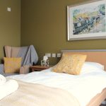 Country lifestyle bedroom at Drovers House
