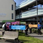 WCV celebrating WCS's Investors in People Platinum award