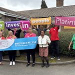 Westlands celebrating WCS's Investors in People Platinum award
