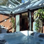The hot tub at Newlands