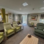 Country lifestyle household lounge and kitchen